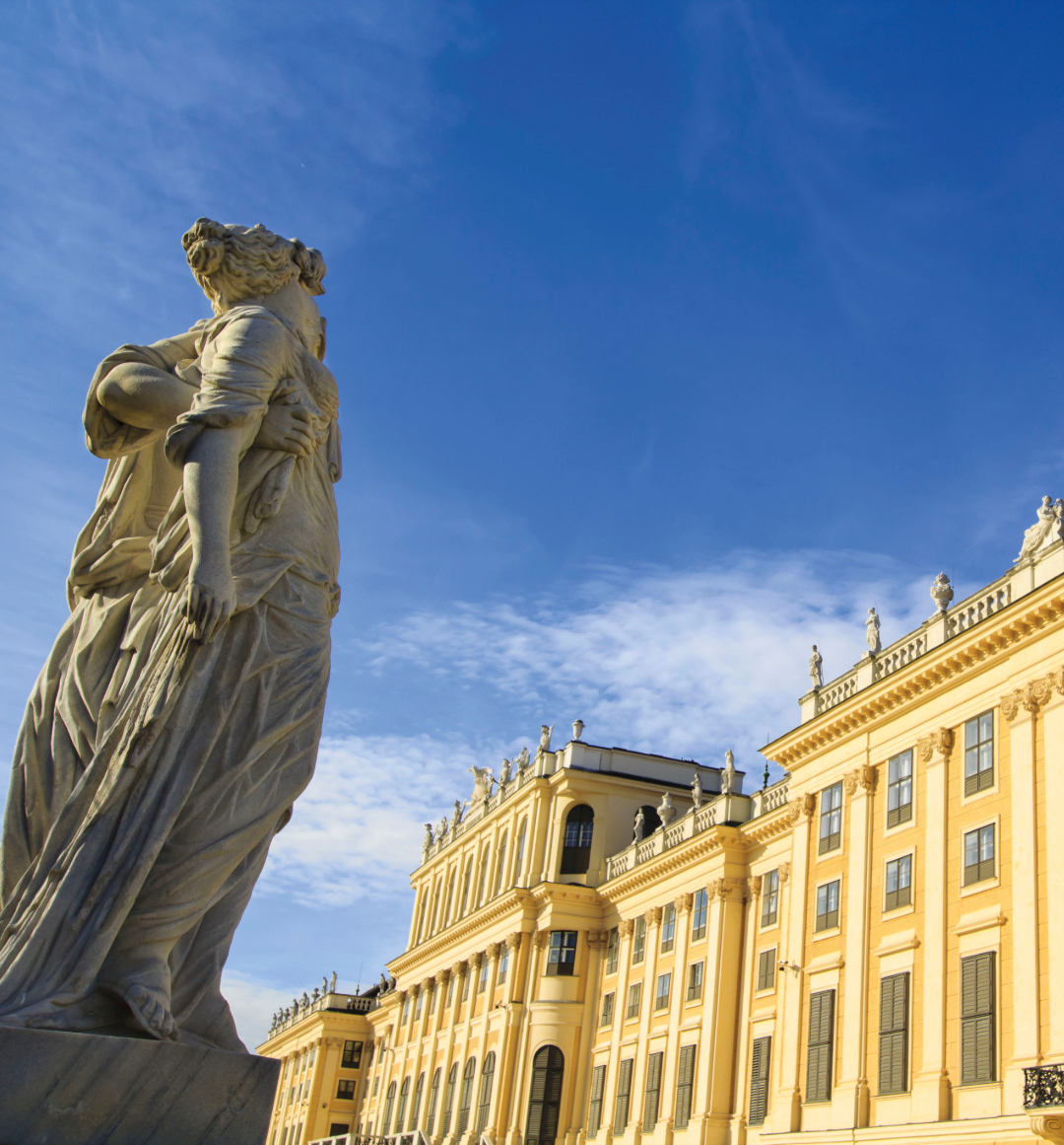 Vienna's Schonbrunn Palace exterior