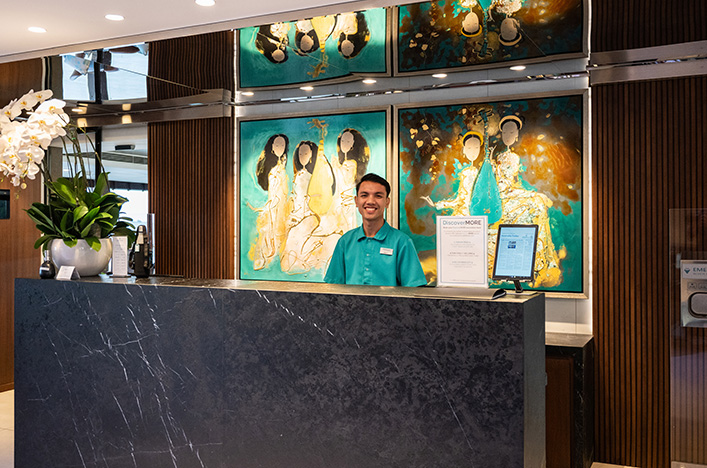 Emerald Cruises Reception, Jake Wilton