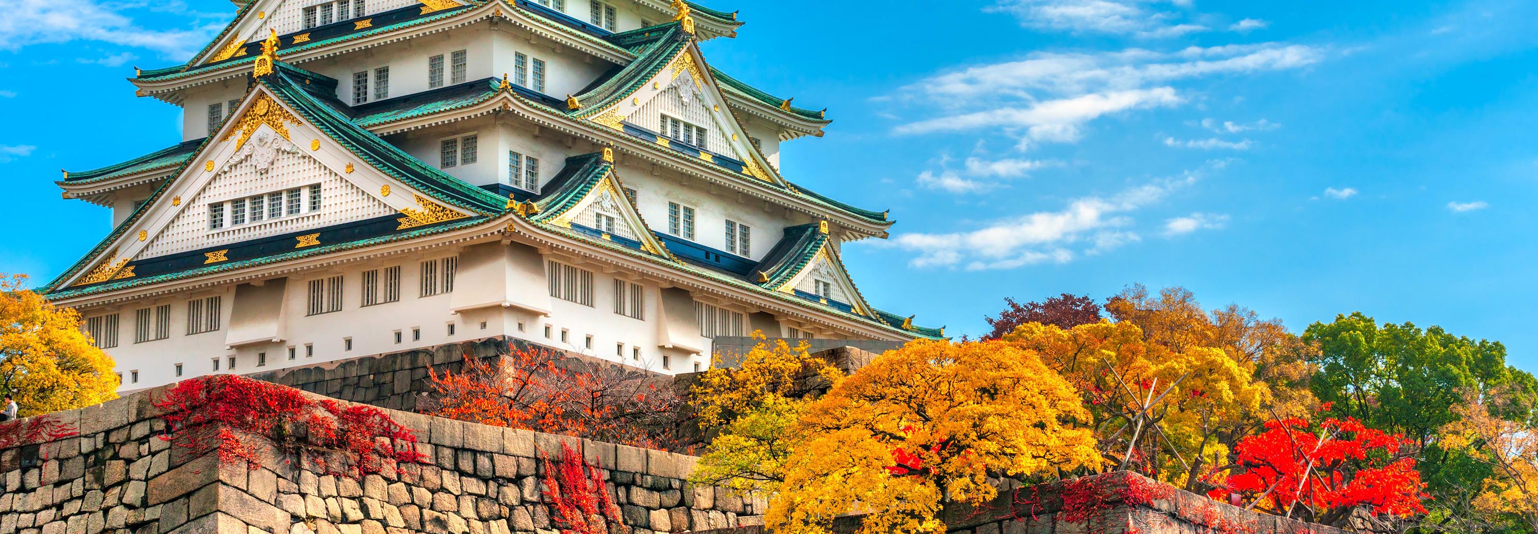 Osaka Castle, a famous Japanese landmark
