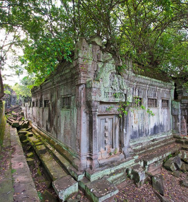 Outer parts of Beng Mealea temple, Cambodia