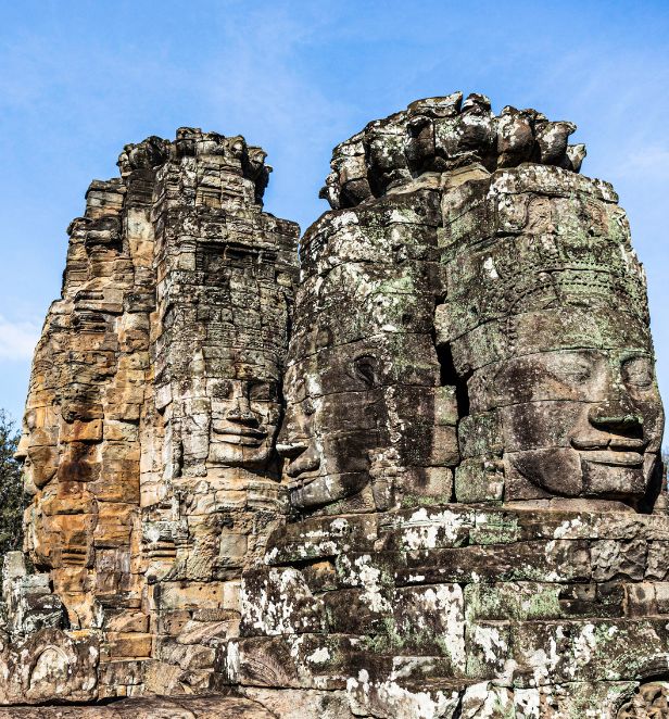 Siem Reap Bayon Temple, Cambodia